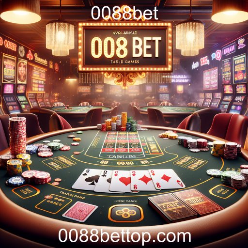 Descubra a Categoria 'Mesa' em 0088bet: Uma Jornada Através dos Jogos de Mesa